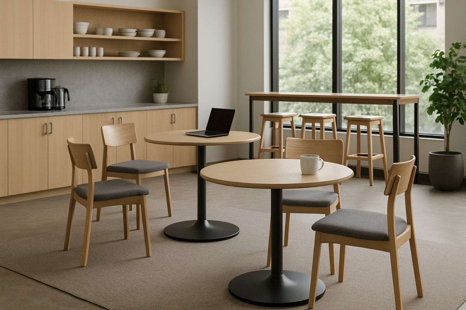 Break Room to Business Hub: Modern Café Furniture Solutions