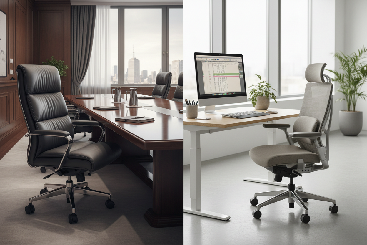Boardroom Chairs vs. Task Chairs: What is the Difference?