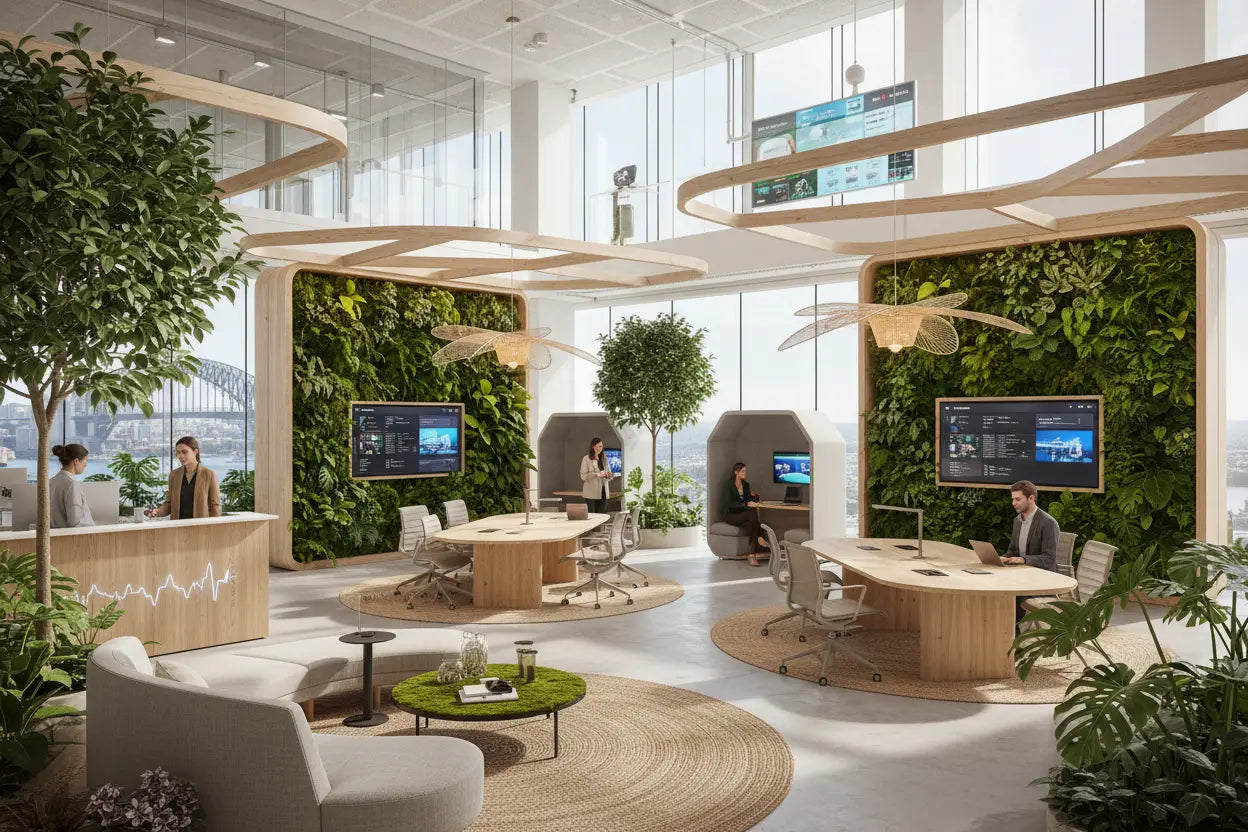 From Dated to Dynamic: the Top 4 Sydney Office Fitout Trends for 2025 (biophilic Design &