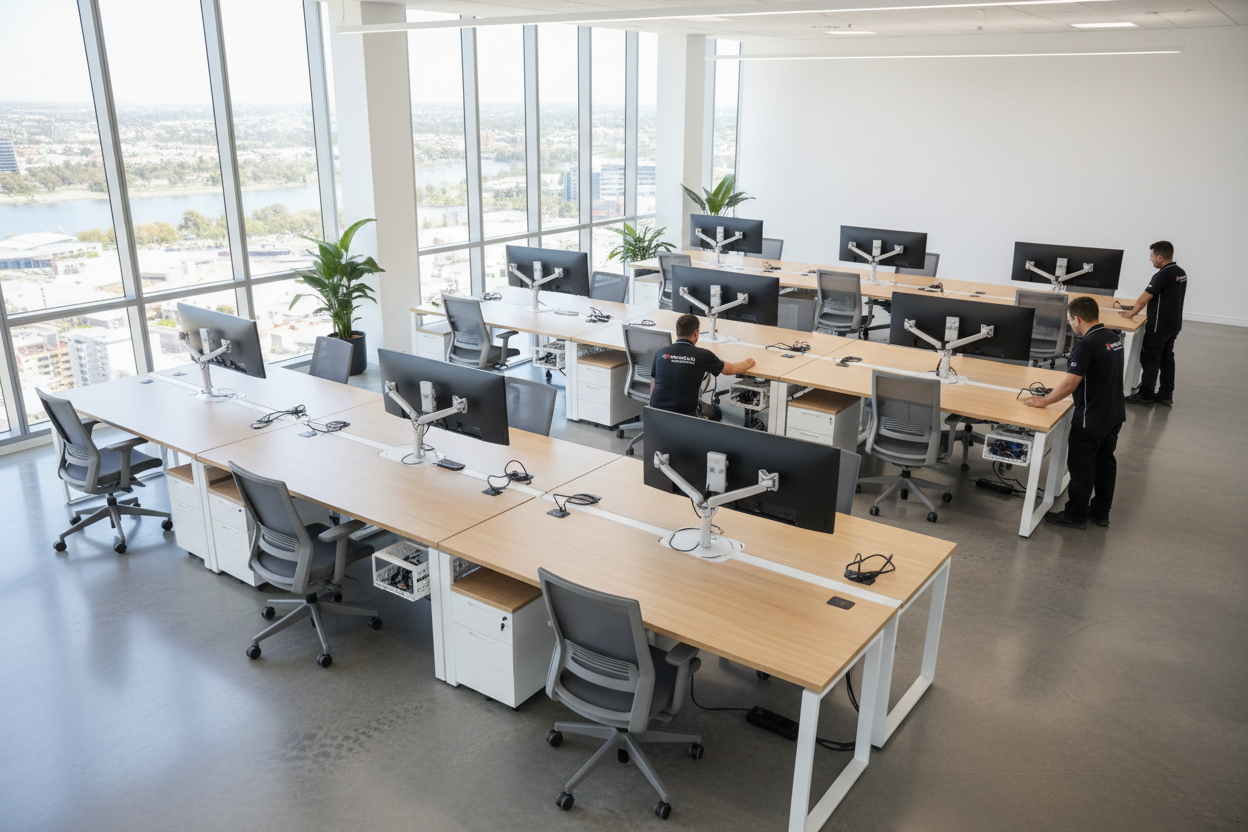 How to Plan an Office Workstation Installation in Perth