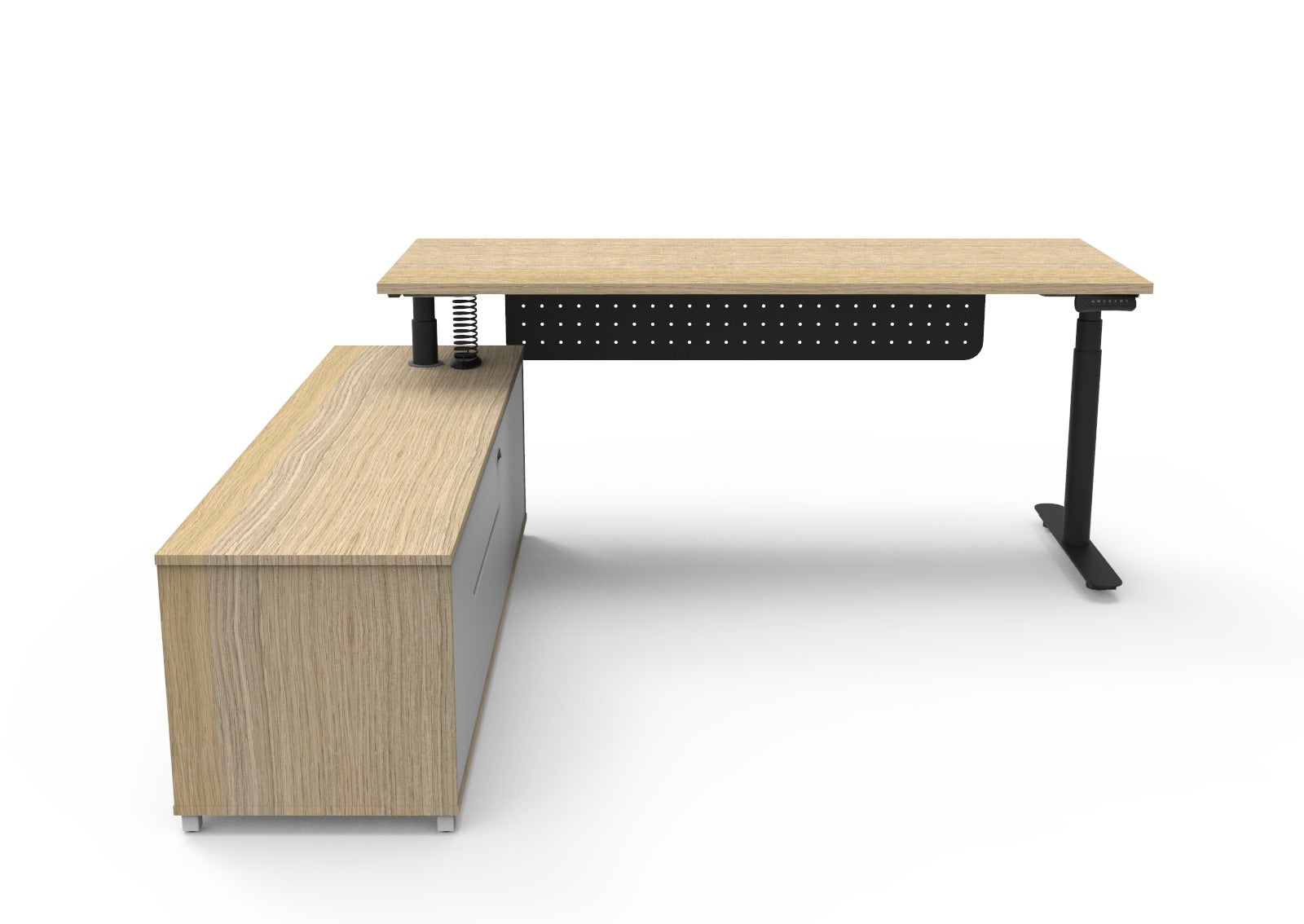 Helix+ Executive Desk & Cabinet