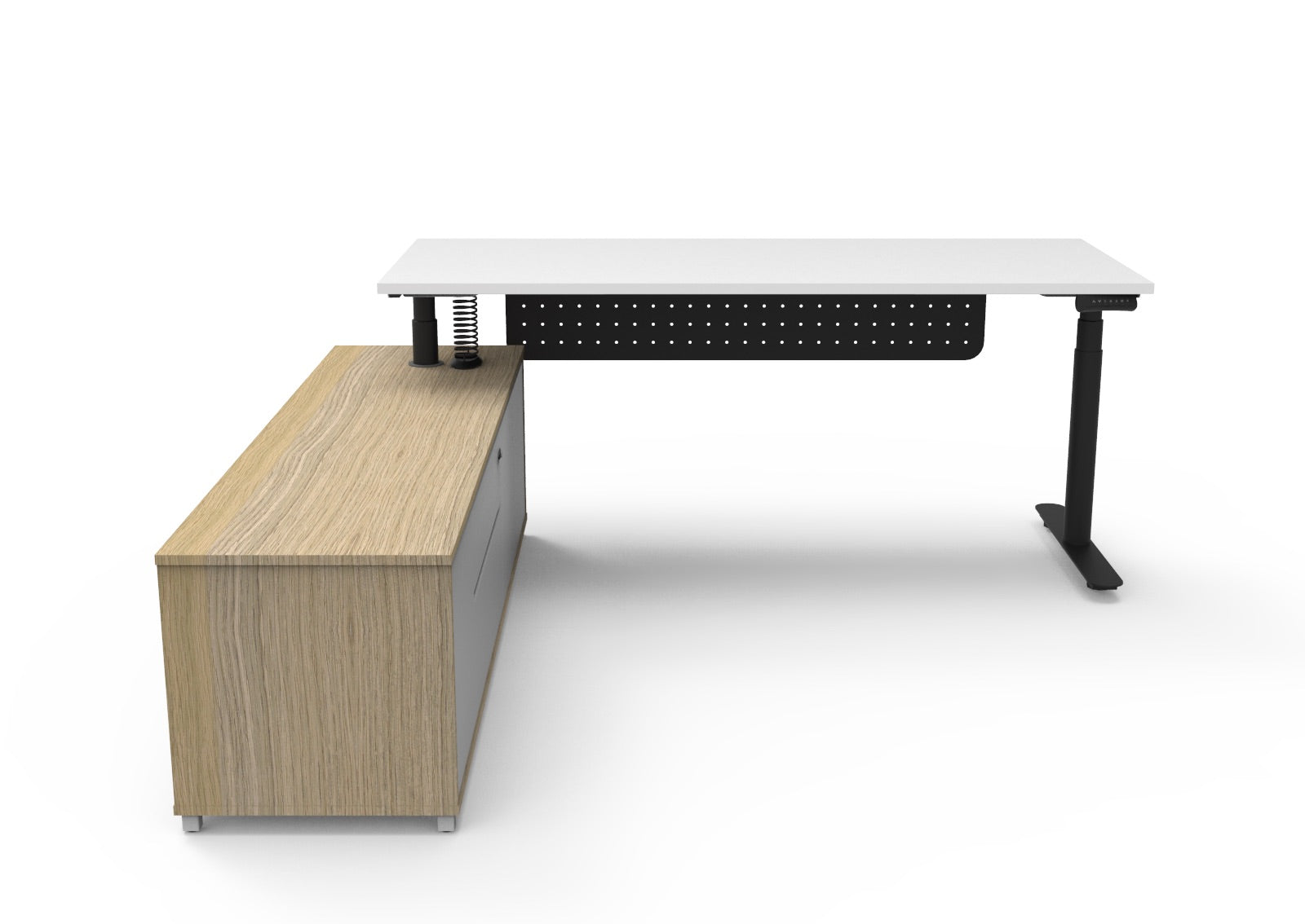 Helix+ Executive Desk & Cabinet