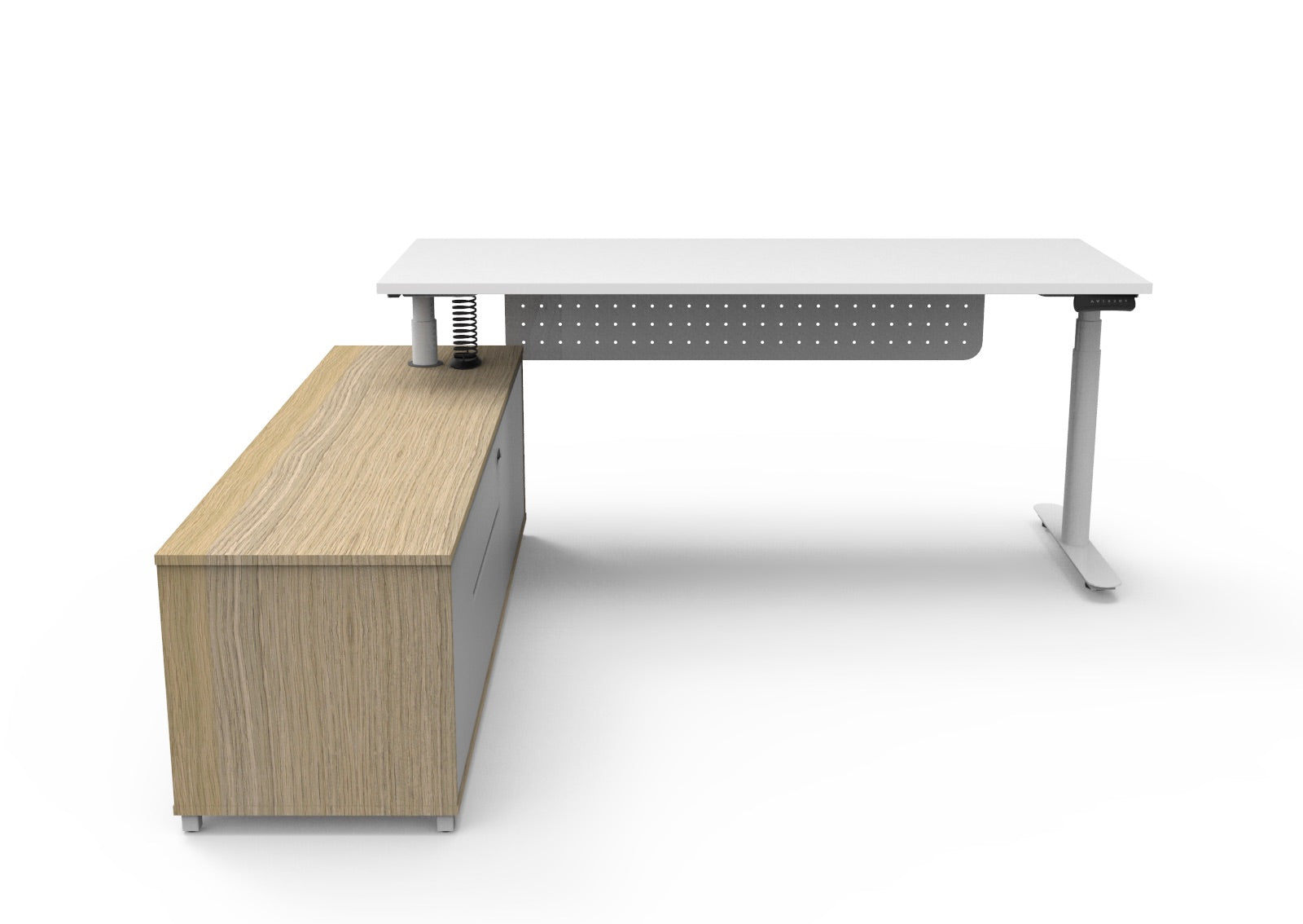 Helix+ Executive Desk & Cabinet