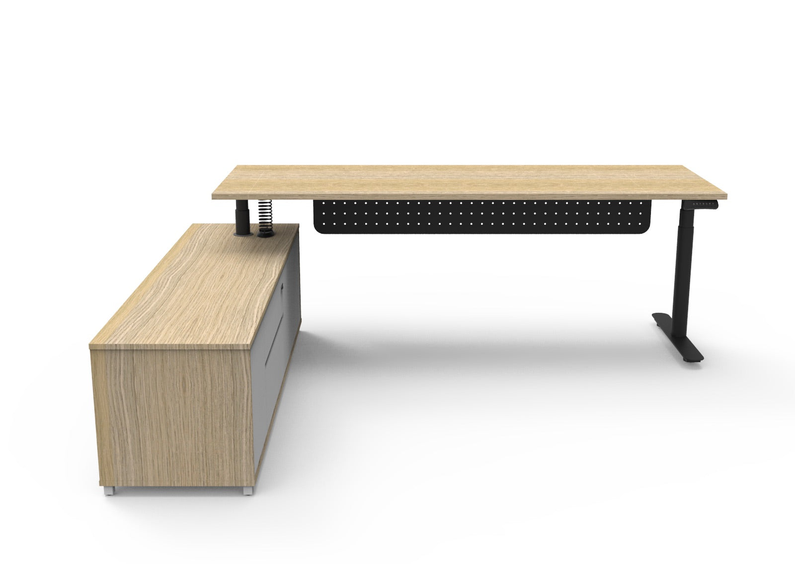 Helix+ Executive Desk & Cabinet