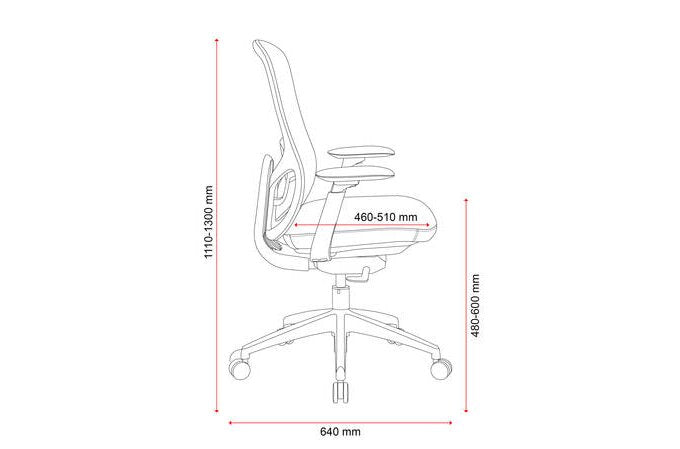 Buro Quantum Mesh Chair
