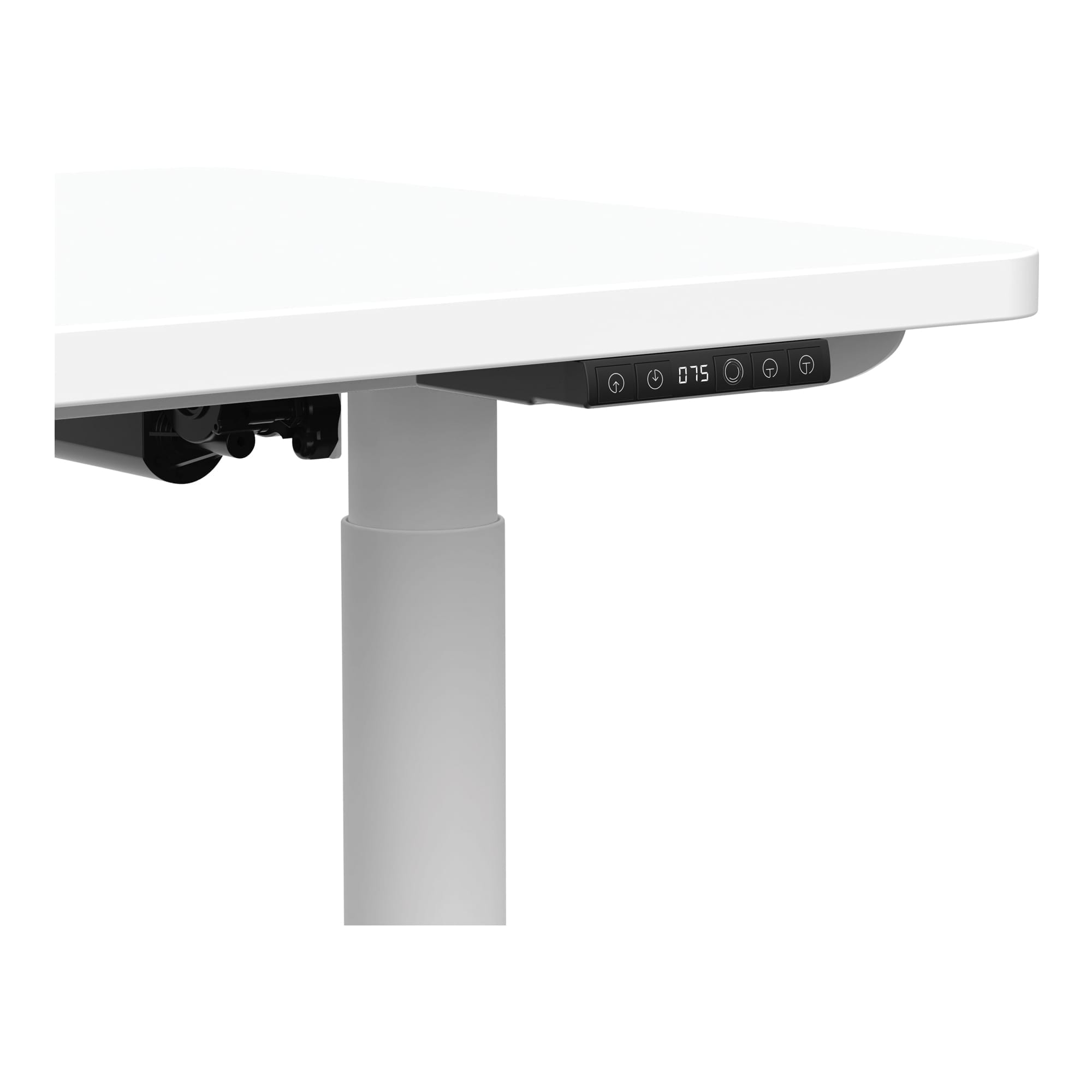 Buro Syntra Height Adjustable Desk, 1200 x 600mm