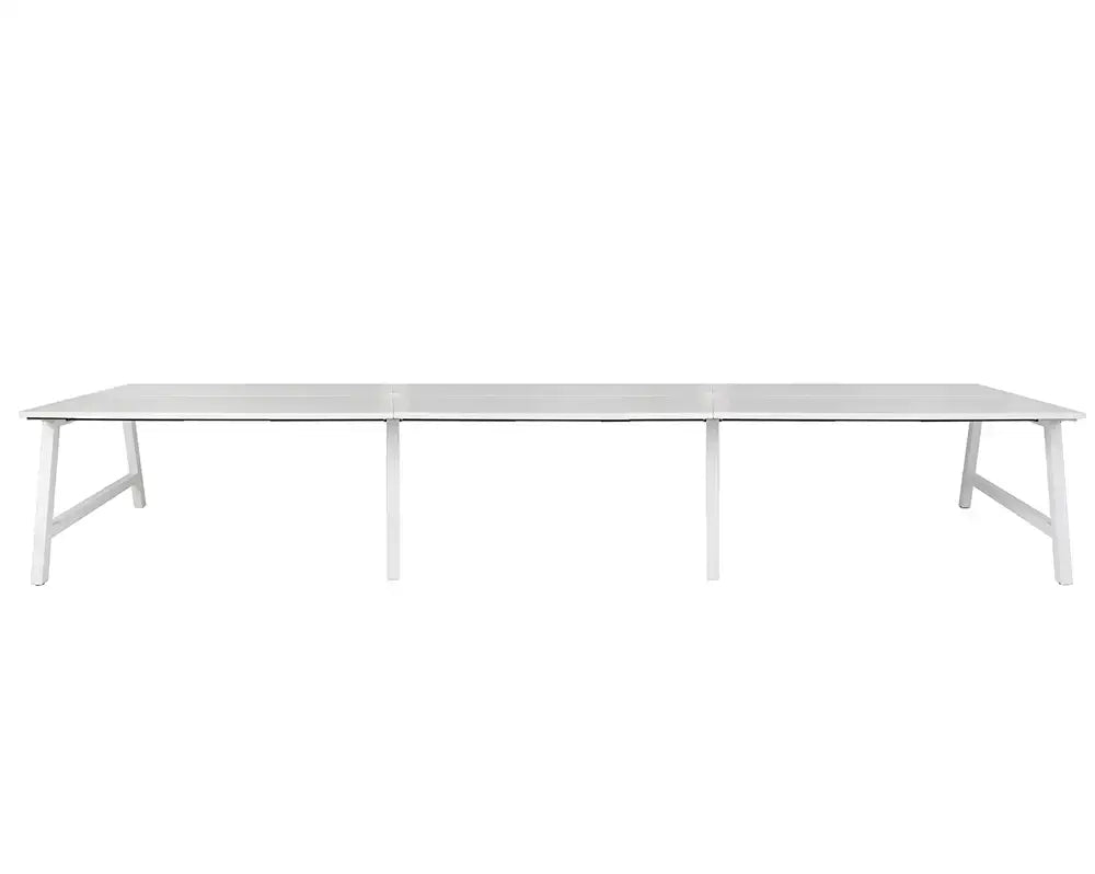 Pitch Back to Six Person Pod 1500 - Office Furniture - Mclernons Business Base