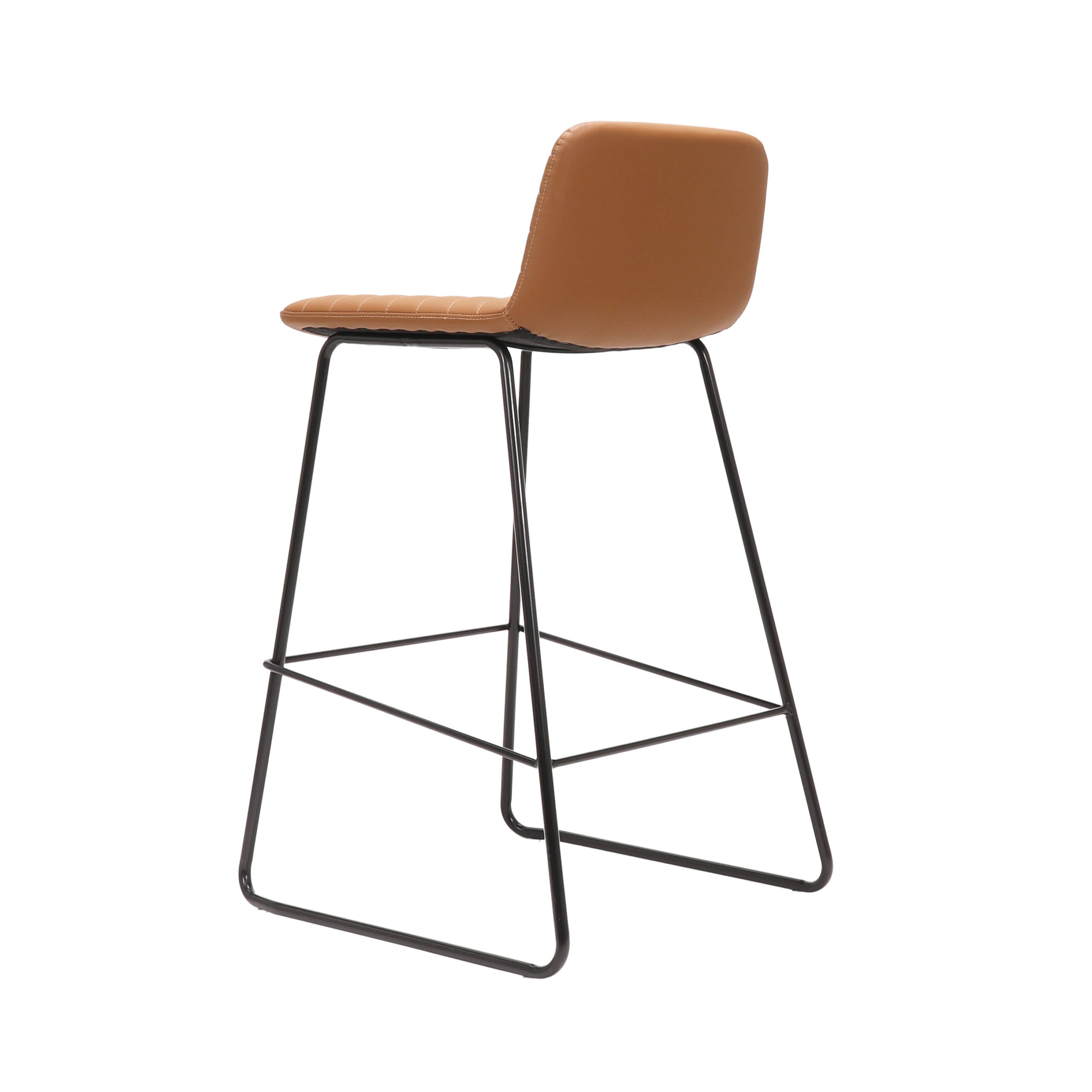 Hollywood Counter Stool with Sled Base