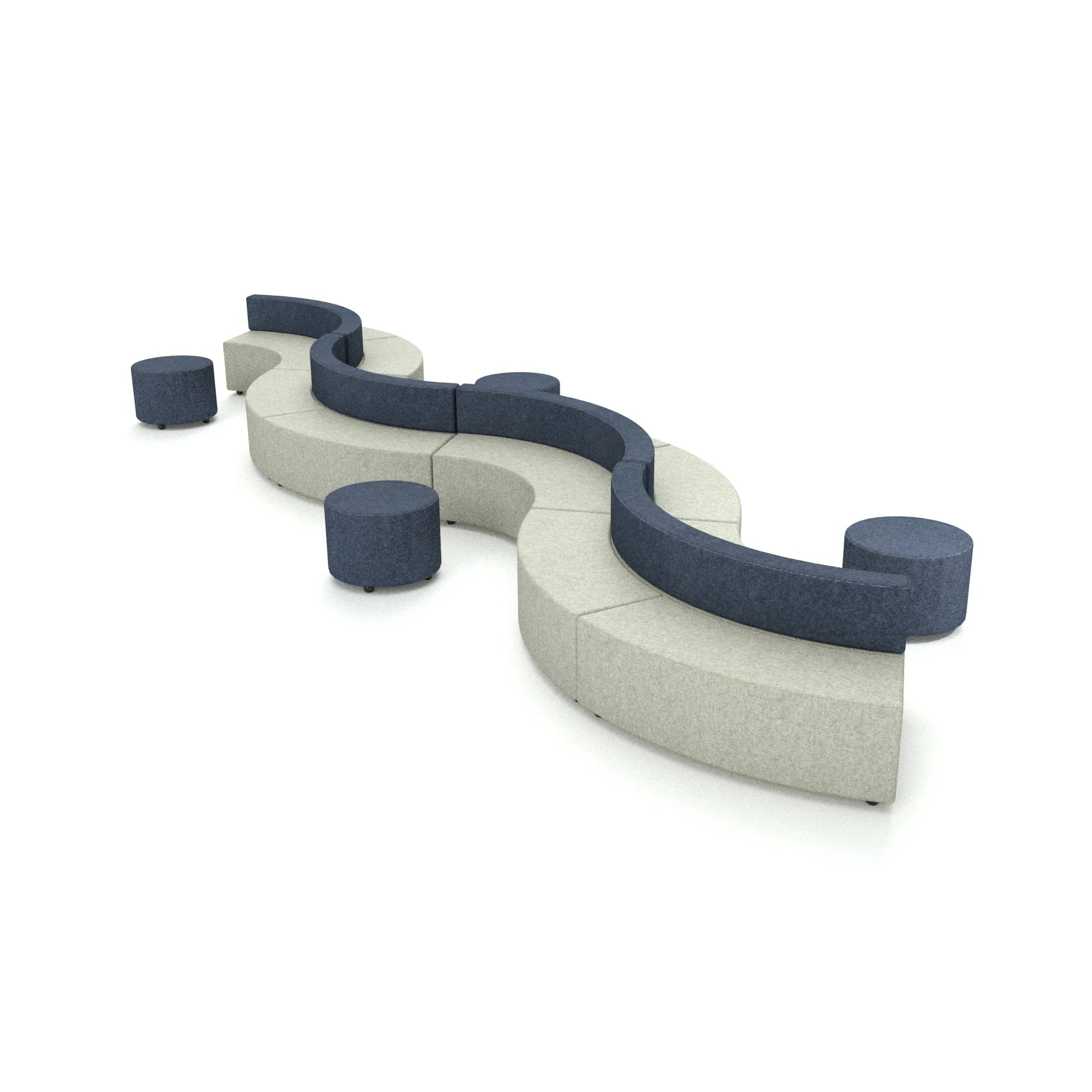 Flow Curve Back Office Chair Australian Made