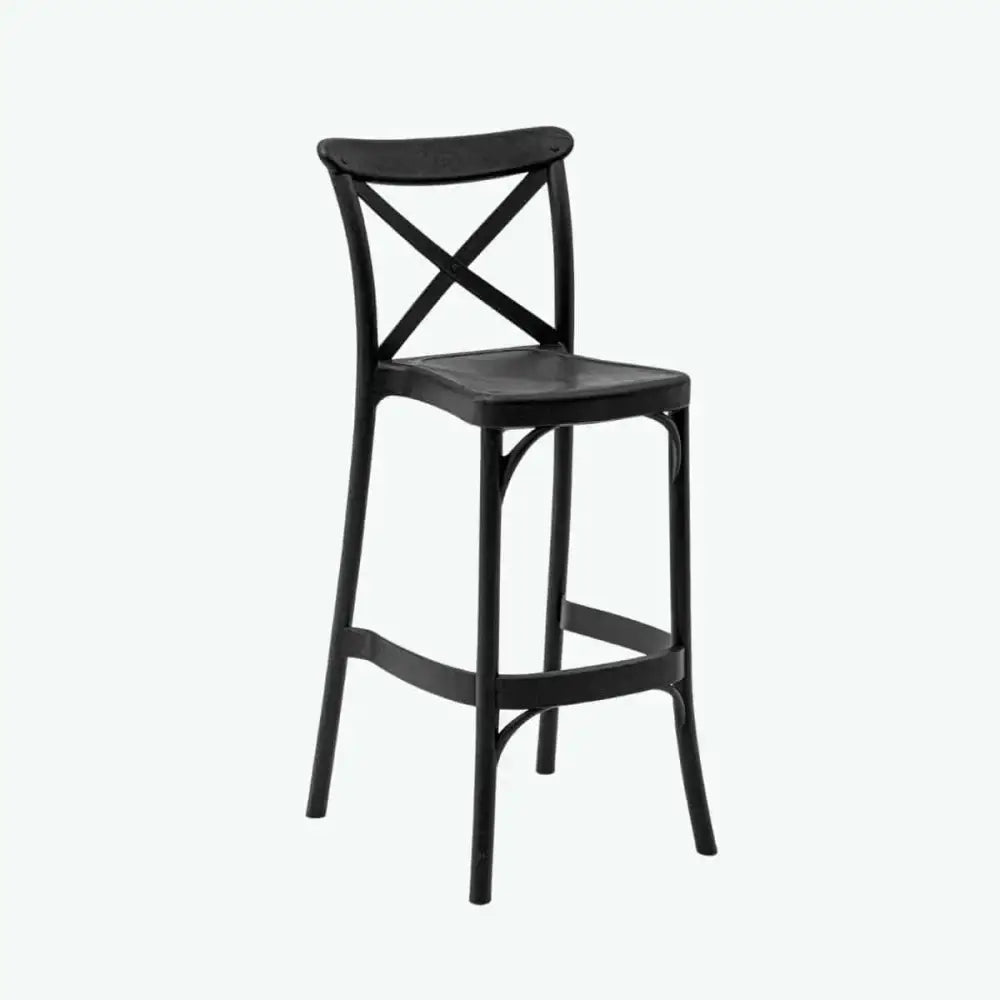 Carpe Traditional Cross Back Bar Chair