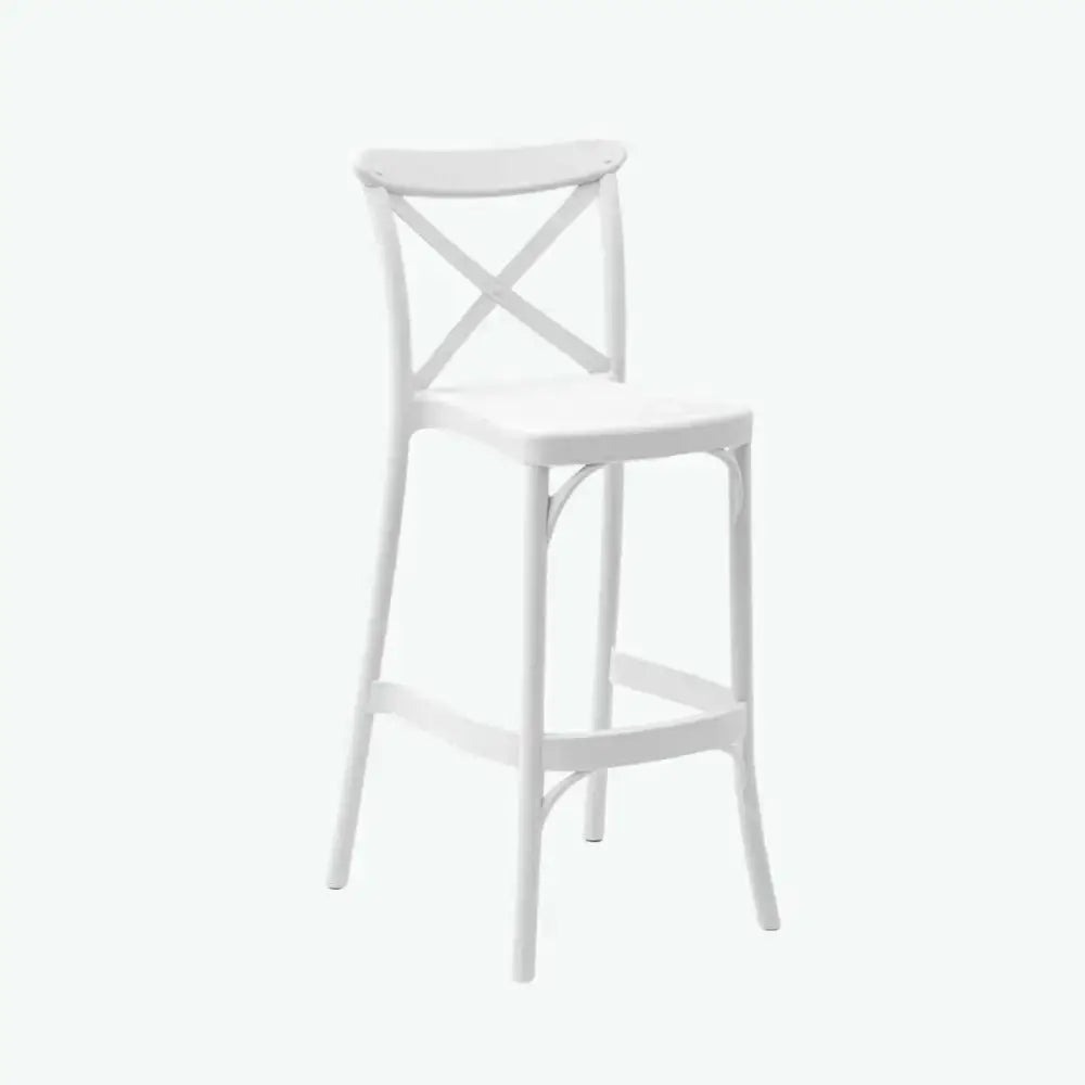Carpe Traditional Cross Back Bar Chair