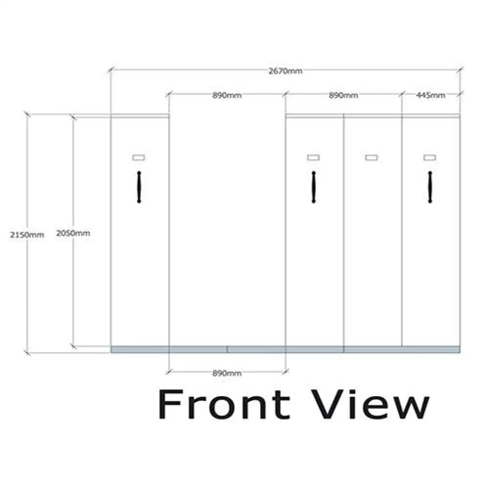 Compactus 4 Bay 980W
