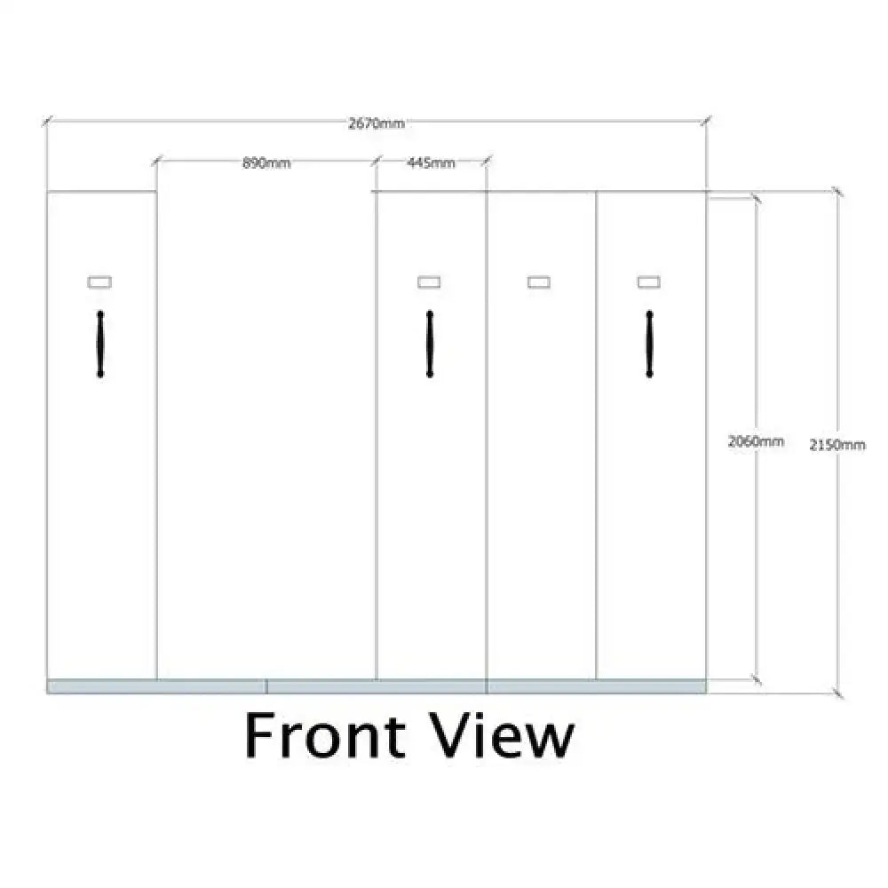 Compactus 4 Bay Space Efficient Bulk Storage White Powdercoat