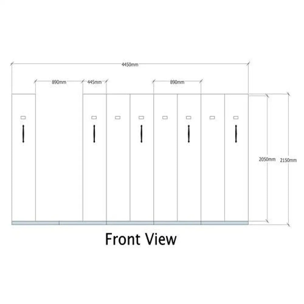 Compactus 8 Bay 1280w Space Efficient Storage Base
