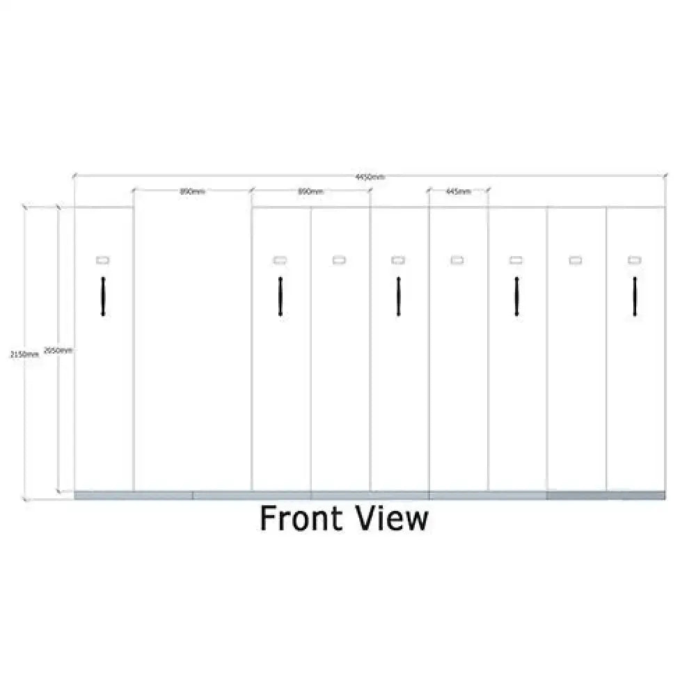 Compactus 8 Bay Space Efficient Storage Cabinet