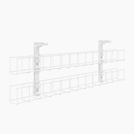 Dual Tier Cable Basket - Mclernons Business Base
