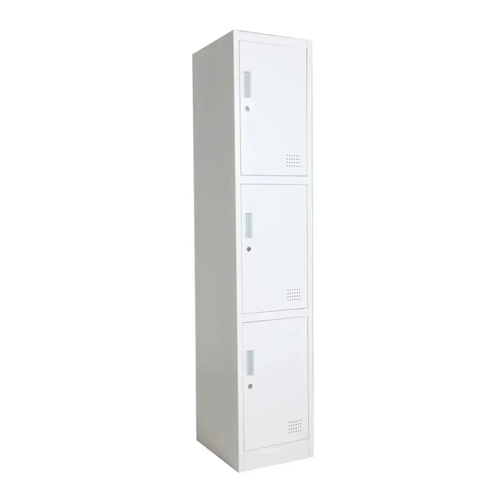 Enduro Three Door Locker White Maximize Personal Storage