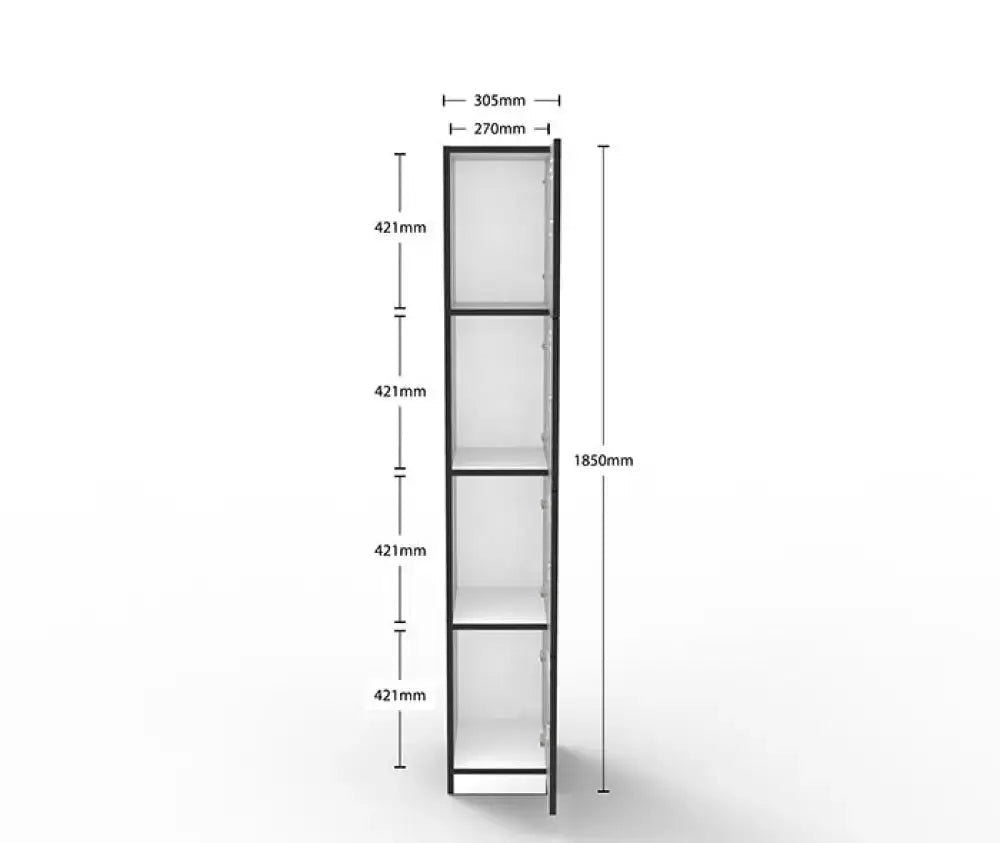 Helix Four Door Melamine Locker