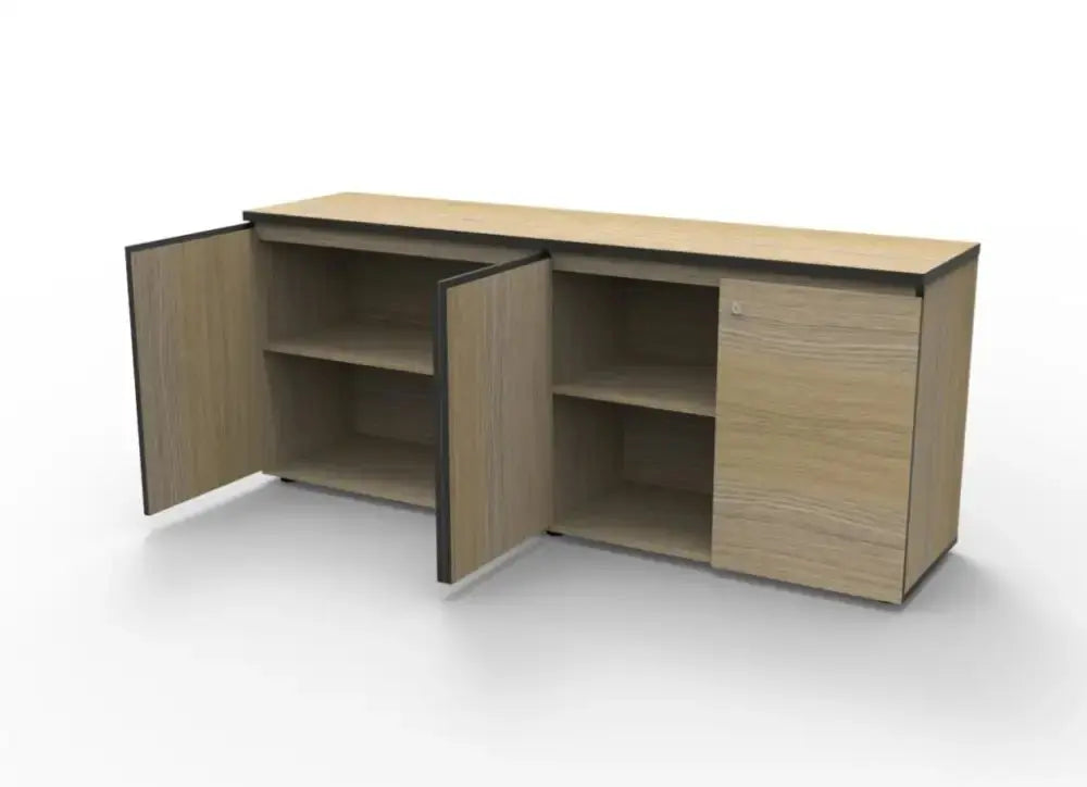Helix Storage Cabinet with Swing Doors