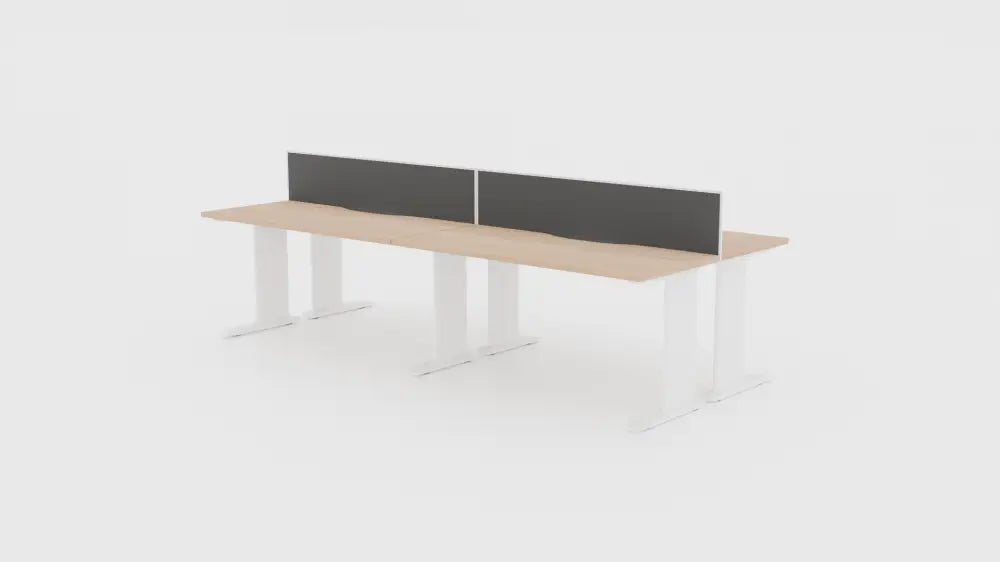 Industry Desk 4 Pod 1800 Back to - Office Furniture - Mclernons Business Base