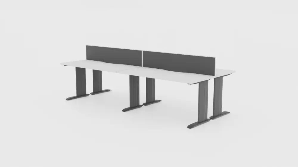 Industry Desk 4 Pod 1800 Back to - Office Furniture - Mclernons Business Base