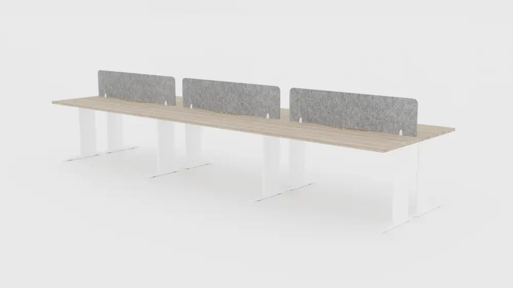 Industry Desk 6 Pod 1500 Back to - Office Furniture - Mclernons Business Base