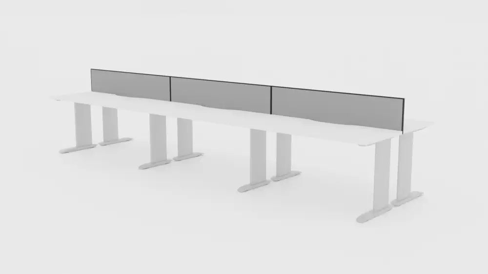 Industry Desk 6 Pod 1500 Back to - Office Furniture - Mclernons Business Base