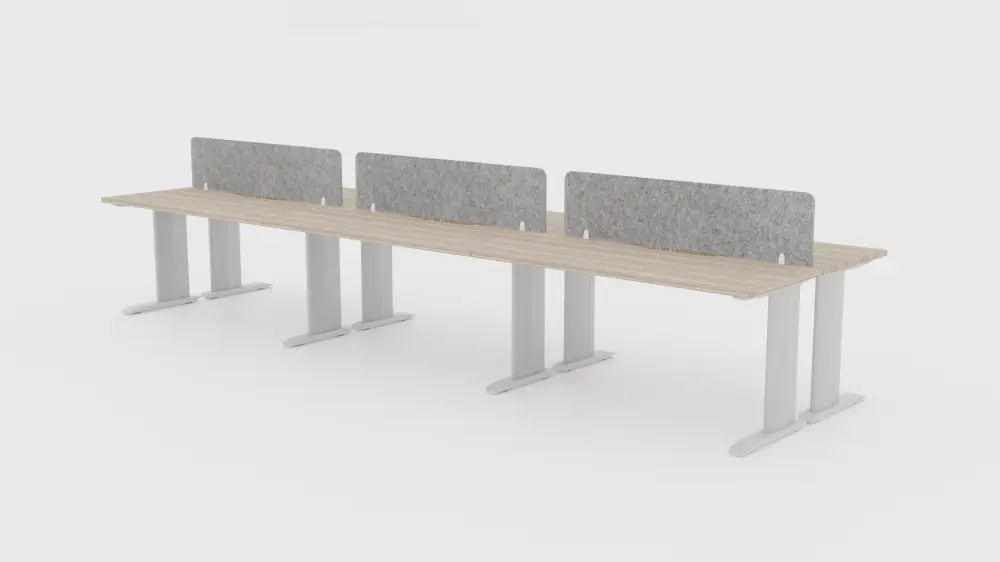 Industry Desk 6 Pod 1500 Back to - Office Furniture - Mclernons Business Base