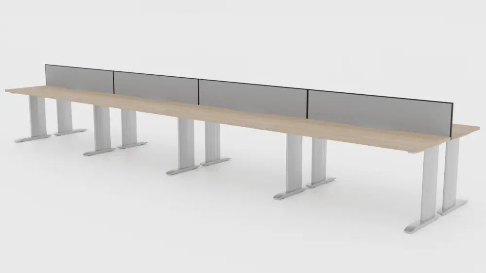 Industry Desk 8 Pod 1800 Back to - Office Furniture - Mclernons Business Base