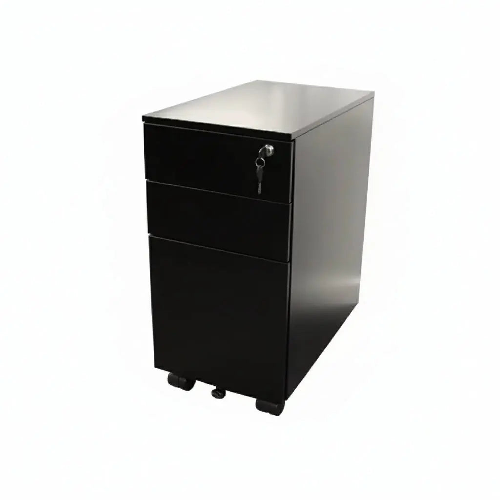 Industry Metal Slimline Mobile Pedestal