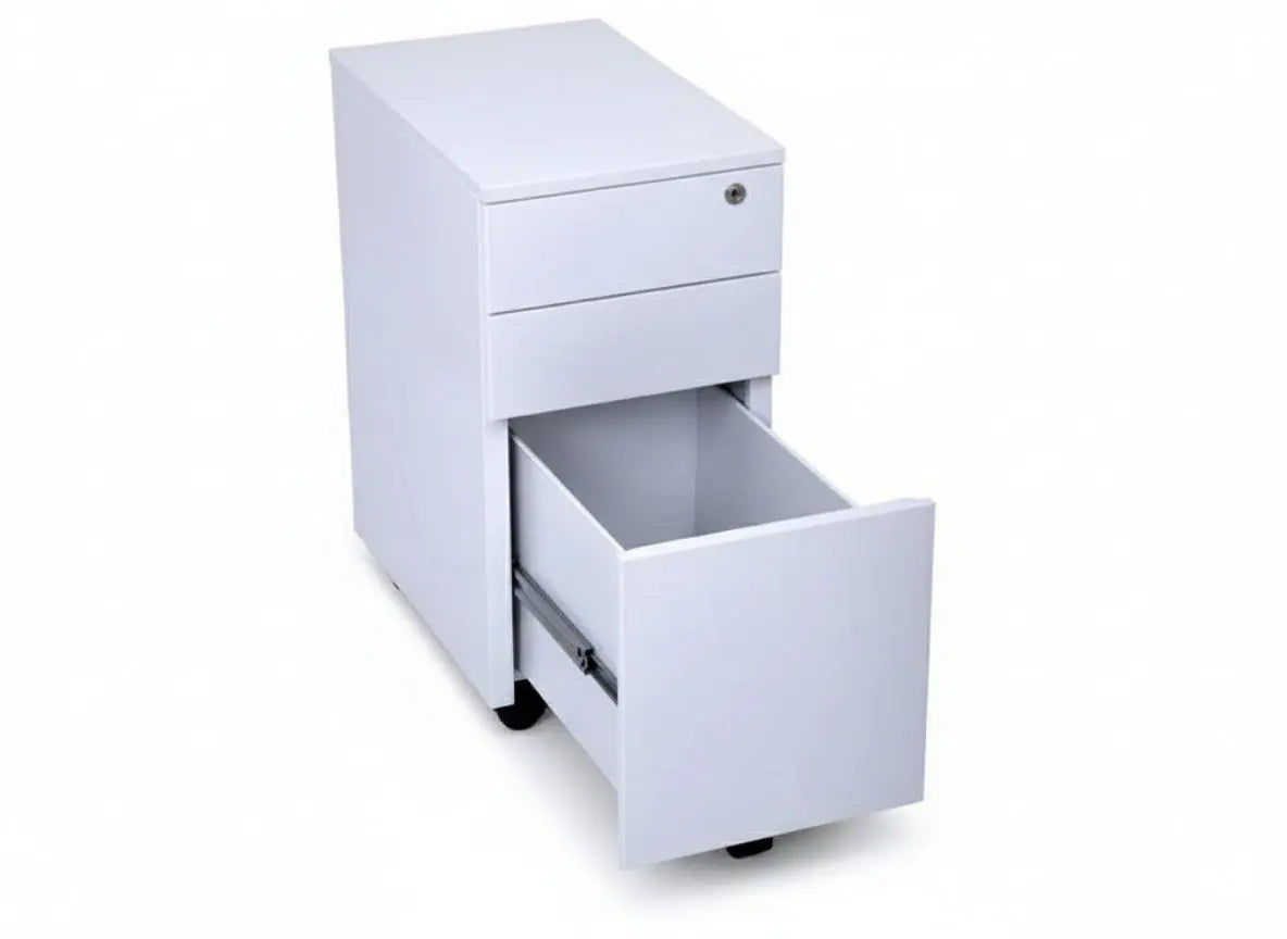 Industry Metal Slimline Mobile Pedestal