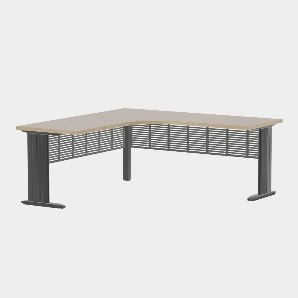 Industry Workstation 1500 with Modesty Panel - Office Furniture - Mclernons Business Base