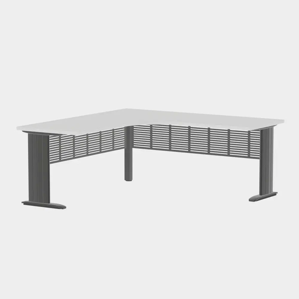 Industry Workstation 1500 with Modesty Panel - Office Furniture - Mclernons Business Base