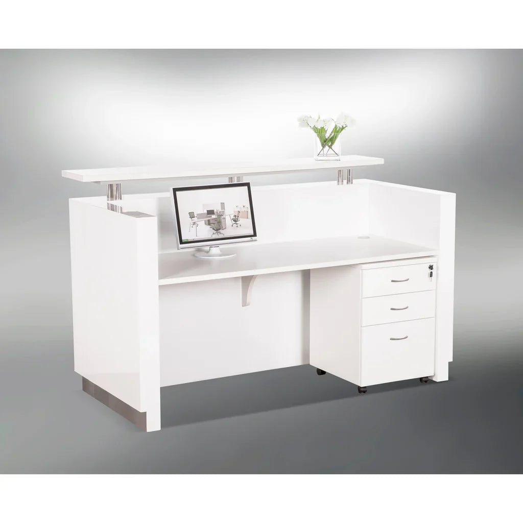 Logic Reception Counter White