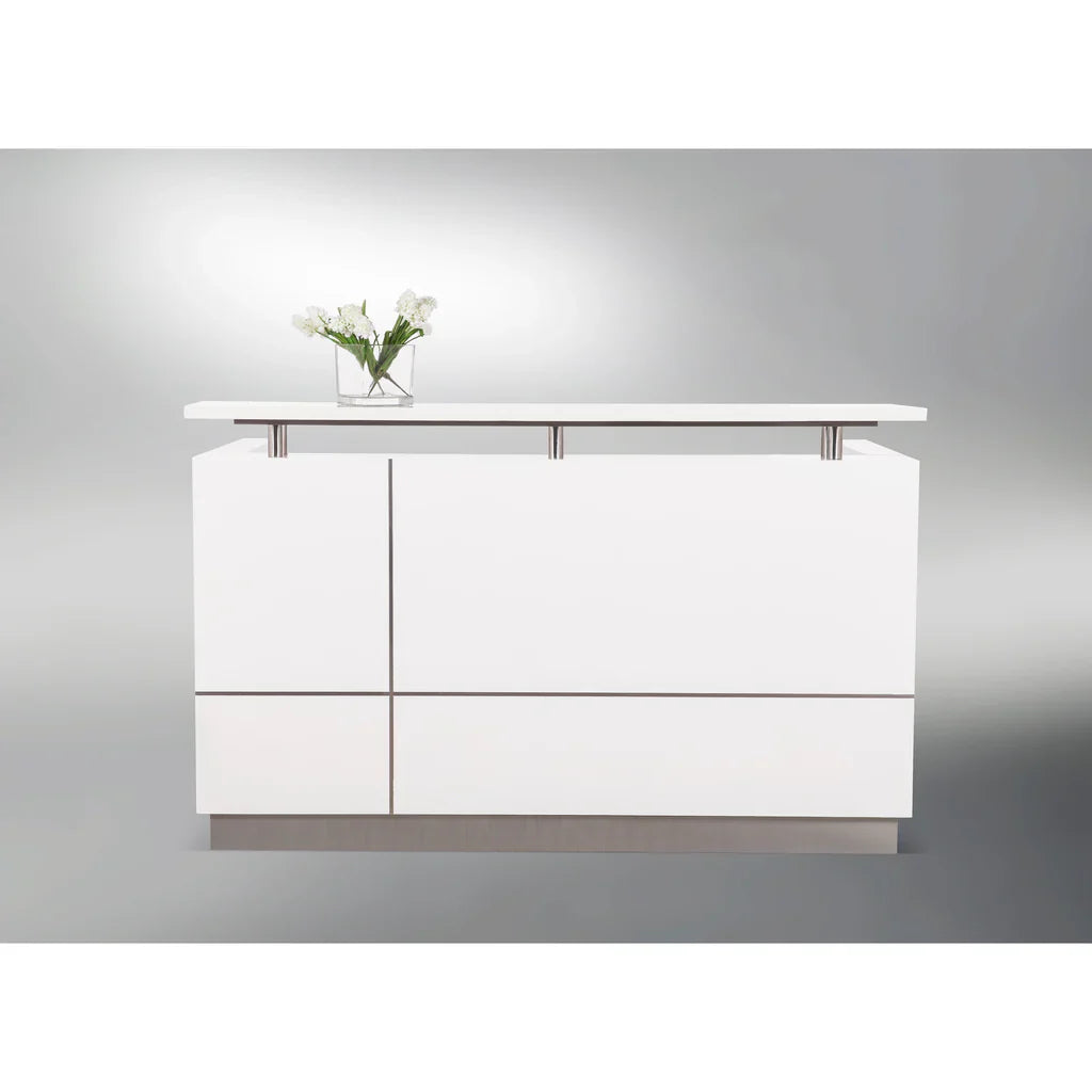 Logic Reception Counter White