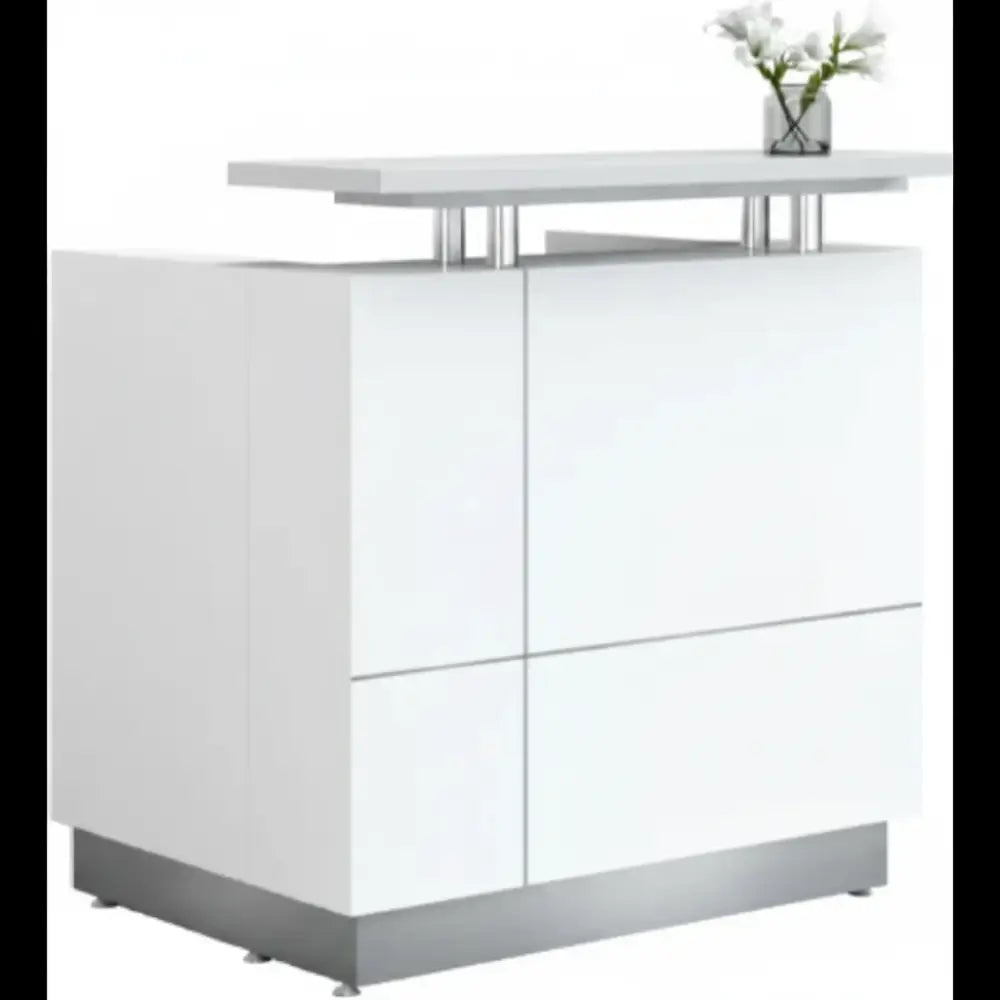 Logic Small Reception Counter White