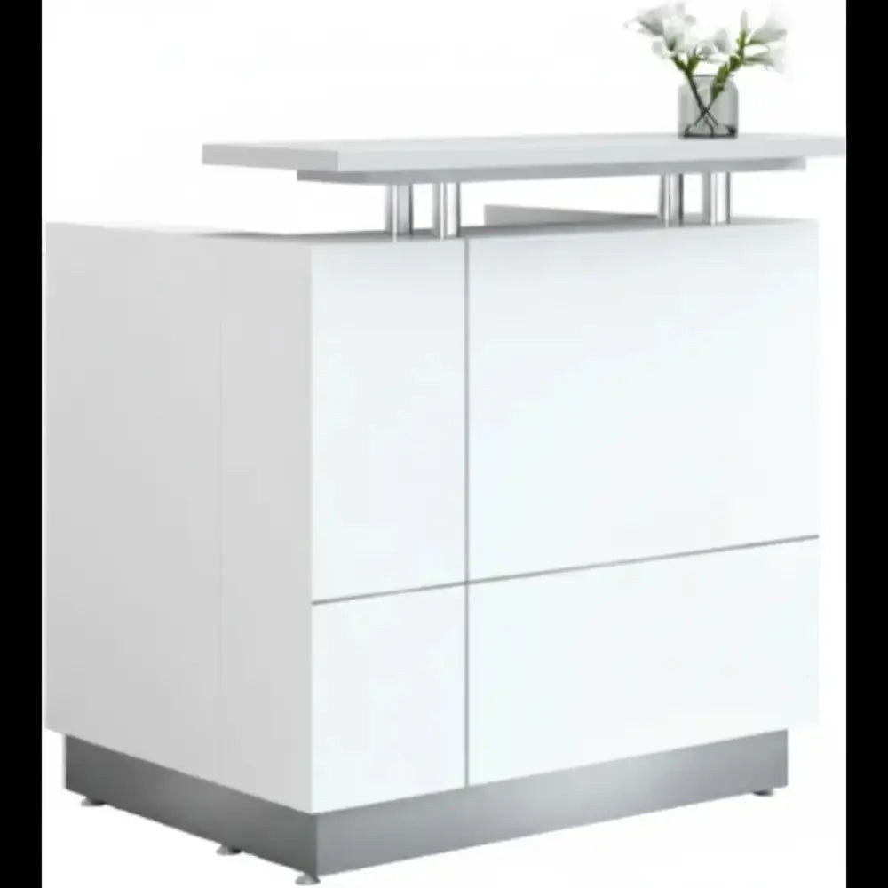 Logic Small Reception Counter White