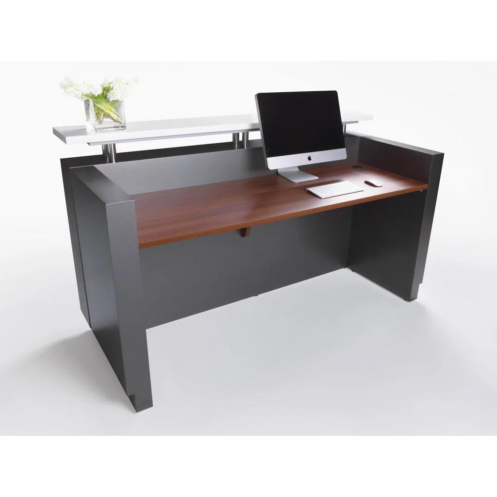 Logic Reception Counter Charcoal