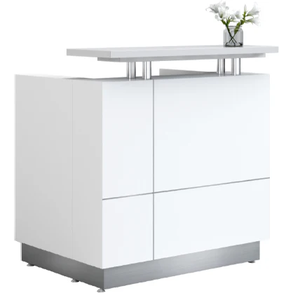Logic Small Reception Counter White
