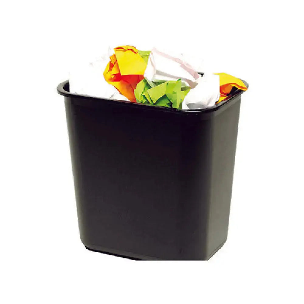 Marbig 12l Bin Black Matt Finish