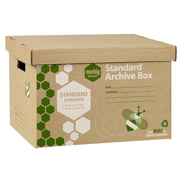 Marbig Enviro Archive Box - Office Furniture - Mclernons Business Base