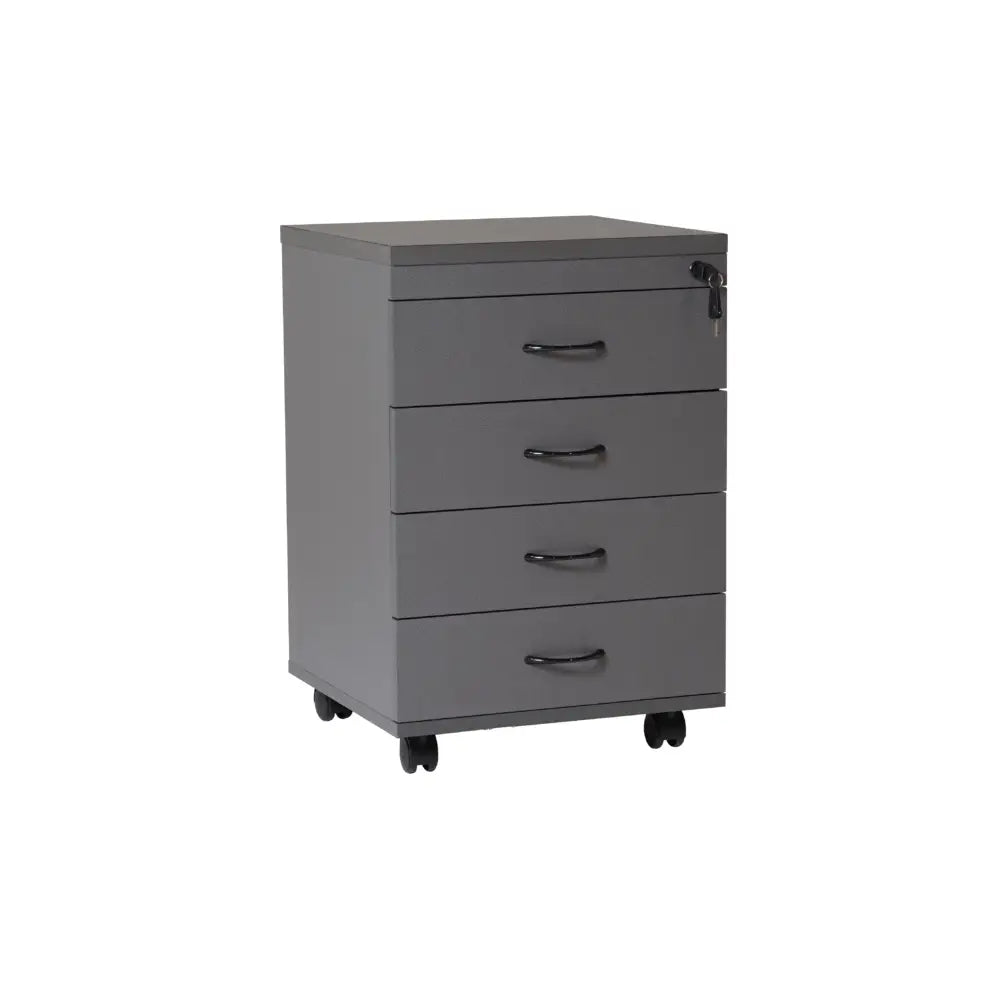 Matrix Mobile Pedestal 4 Pen Drawers - Office Furniture - Mclernons Business Base