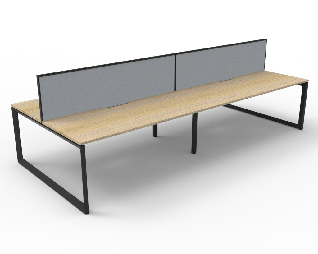 Helix Loop Back to Back 4 Person Workstation
