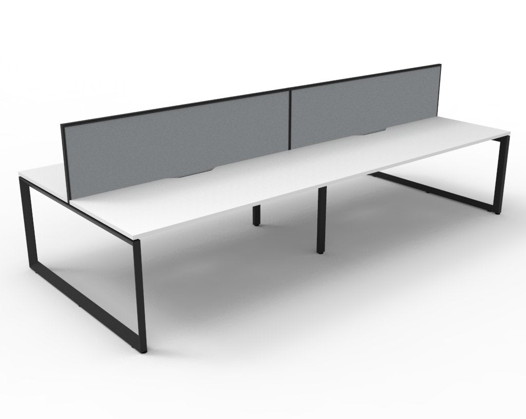 Helix Loop Back to Back 4 Person Workstation