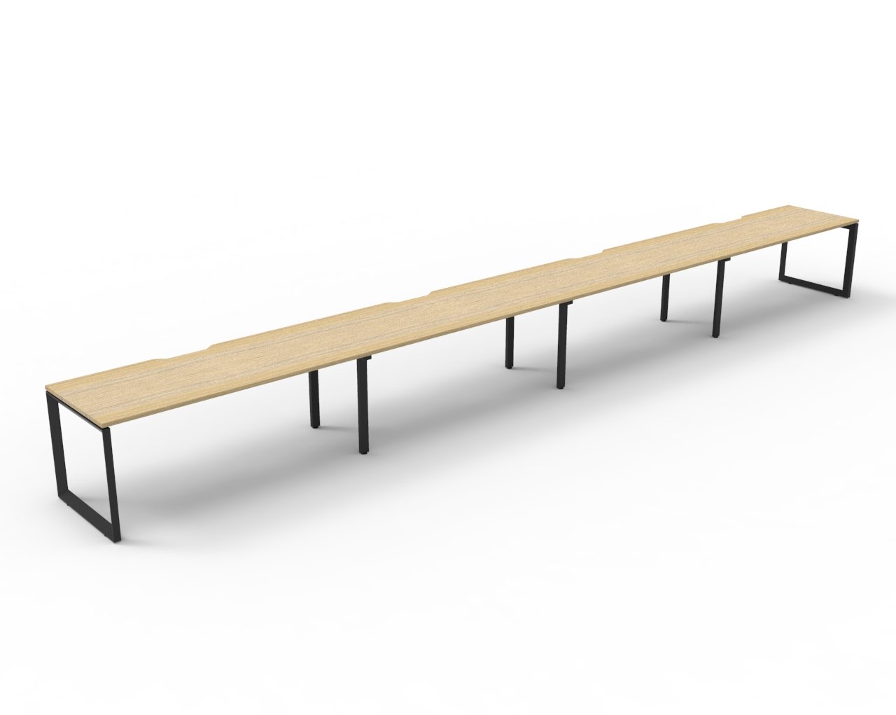 Helix Loop Side by Side 4 Person Workstation