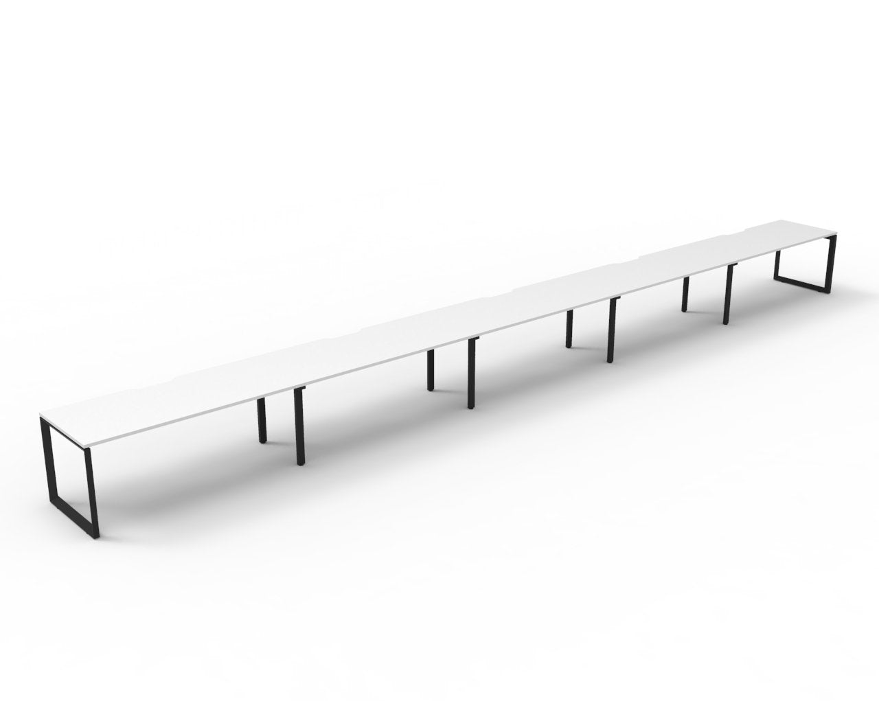 Helix Loop Side by Side 5 Person Workstation