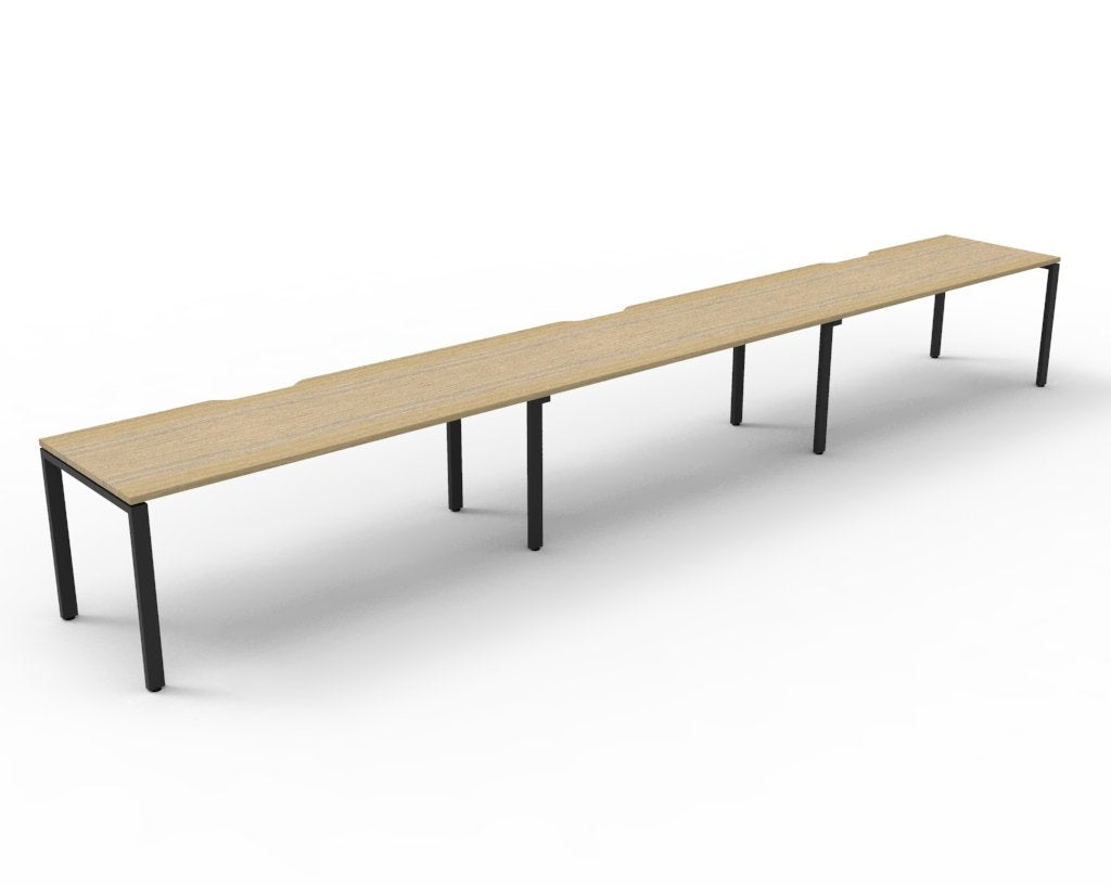 Helix Profile Side by Side 3 Person Workstation