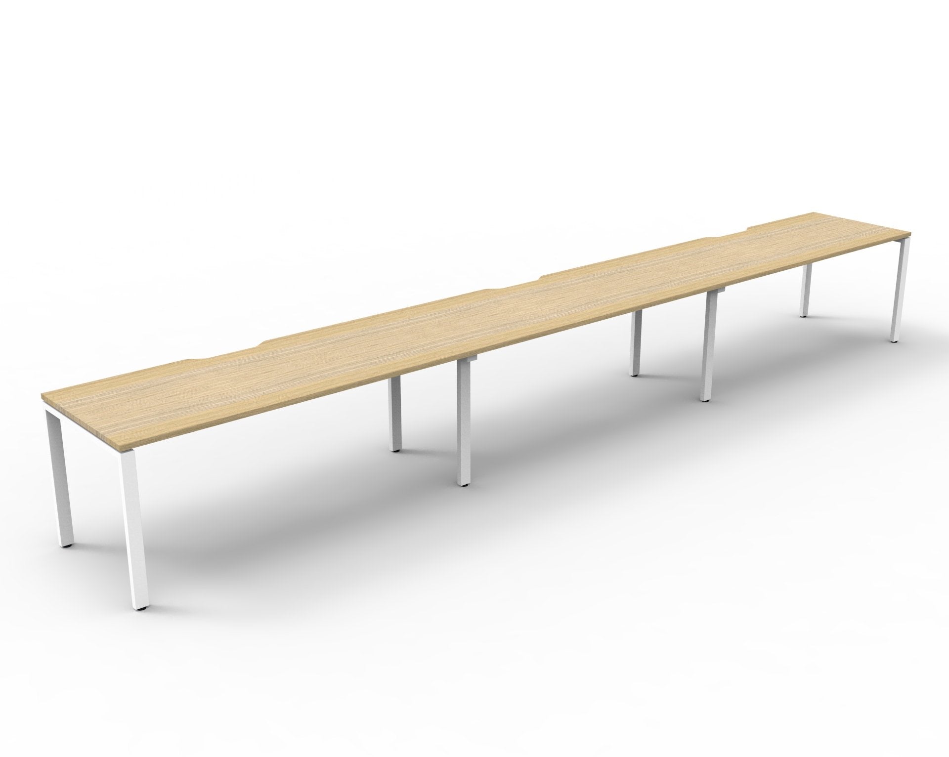 Helix Profile Side by Side 3 Person Workstation