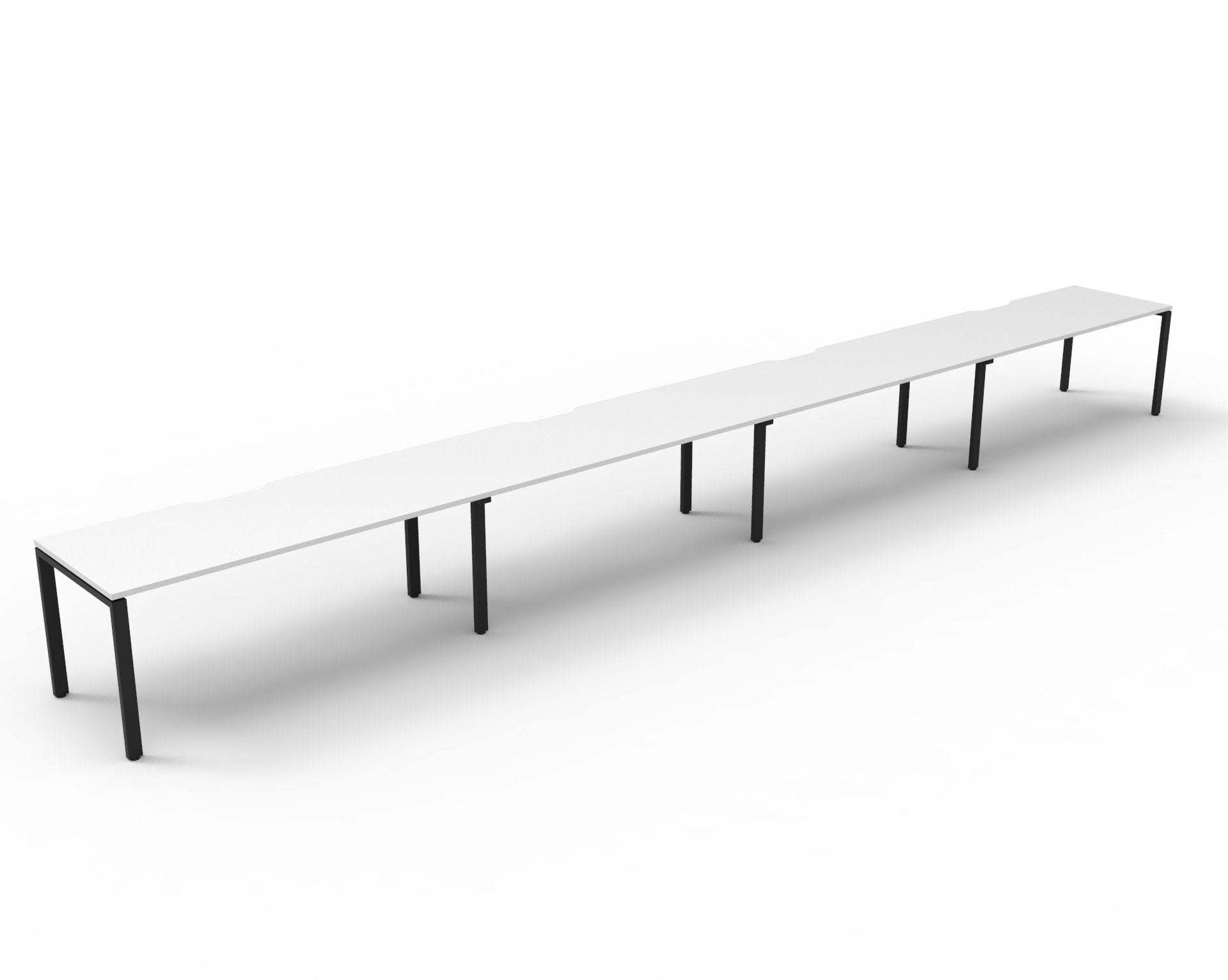 Helix Profile Side by Side 4 Person Workstation