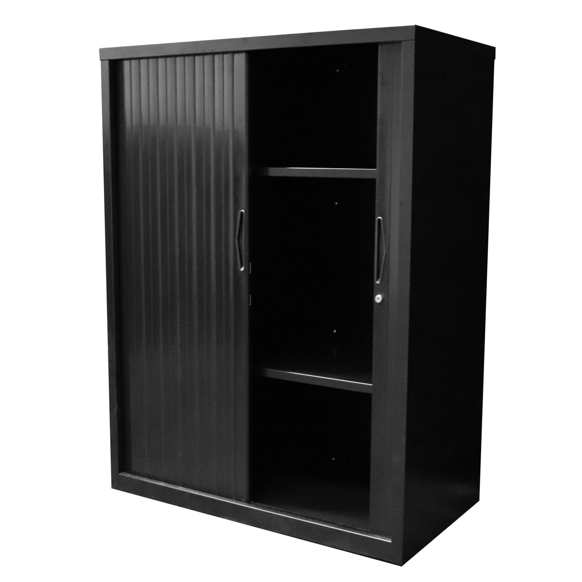 Axis 900mm Wide Tambour Door Cupboard